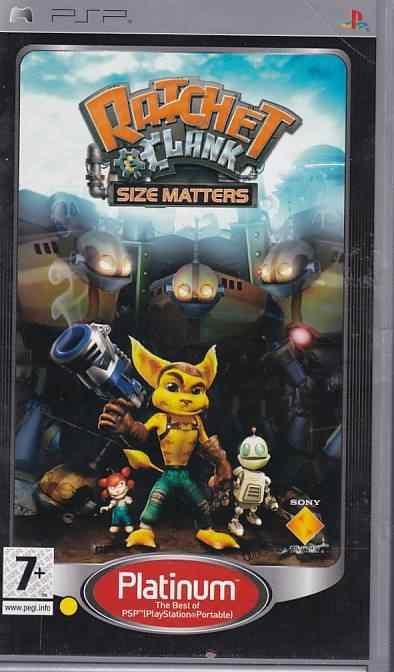 Ratchet and Clank Size Matters - Platinum - PSP (B Grade) (Genbrug)
